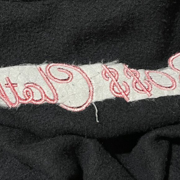 Bo$$ Clothing Women's Hoodie Full Zip Jacket Black Pink Embroidered Size S Small - Picture 6 of 6